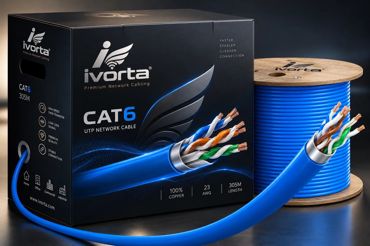 IV-CAT6-UTP-305M